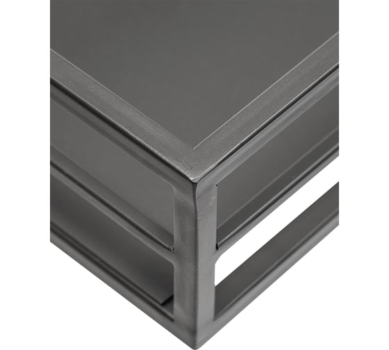 Балконный ящик для цветов GreenWeen Oxalis черный GW-OB-800-B