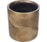 Напольное кашпо IDEALIST Lite Лист 31х31 см, 23.4 л LEAF-R-31-GLD 2