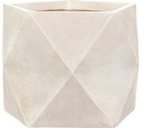 Напольное кашпо для цветов IDEALIST Lite Геометри Ромб, 55х55х44 см, 133 л DSQUARE55-AW