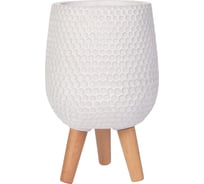 Напольное кашпо на ножках IDEALIST Lite Ханни Ваза, 22х34 см, 6.9 л HON-VASE-AW-22