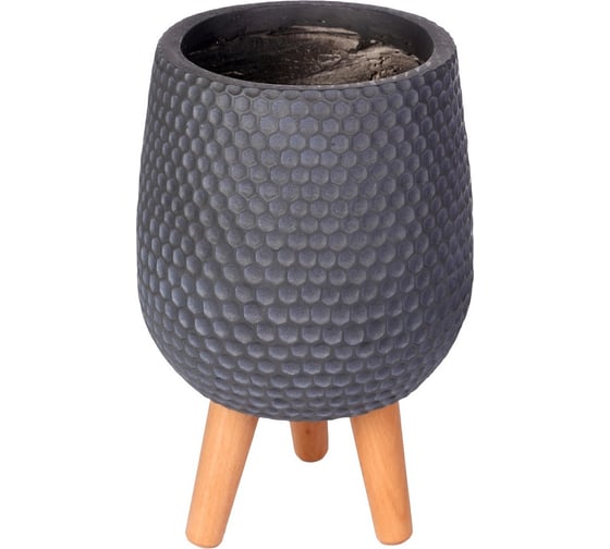 Напольное кашпо на ножках IDEALIST Lite Ханни Ваза, 32х43 см, 21.9 л HON-VASE-G-32