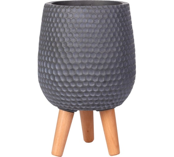 Напольное кашпо на ножках IDEALIST Lite Ханни Ваза, 22х34 см, 6.9 л HON-VASE-G-22