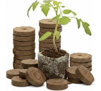 Таблетки для рассады ГеоПластБорд кокосовые 42х10 мм, 100 штук 94.100100.42