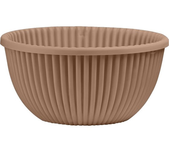 Кашпо bmc Верде с дренажной вкладкой Фраппе, d 31 см, h 14 см, 6 л КШ-5777 073689 1