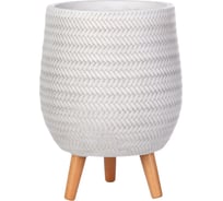 Напольное кашпо на ножках IDEALIST Lite Плейт 32х43 см, 21.9 л BMB-HV-AW-32