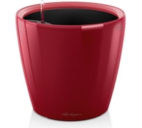 Напольное кашпо с системой полива и съемным горшком Lechuza Classico 50 LS красное 16107