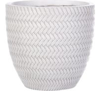 Настольное кашпо IDEALIST Lite Плейт 30х28 см, 19.8 л BMB-R-30-AW