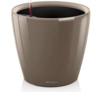 Напольное кашпо с системой полива Lechuza Classico 60х56 см, серо-коричневое 4565