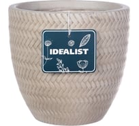 Настольное кашпо IDEALIST Lite Плейт 30х28 см, 19.8 л BMB-R-30-BEG