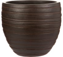 Напольное кашпо для цветовIDEALIST Lite Роу Круглое, 36х31.5 см, 32 л ROWR36-B