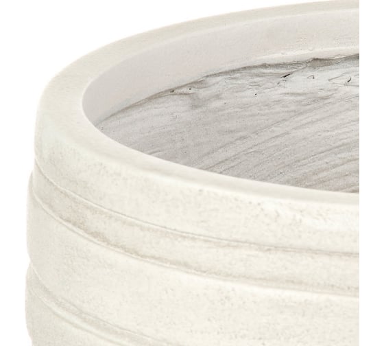 Напольное кашпо для цветов IDEALIST Lite Роу Круглое, 36х31.5 см, 32 л ROWR36-AW
