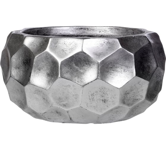 Настольное кашпо для цветов IDEALIST Lite Мозаик Чаша, 29.5х15 см, 10 л MBOWL29-SLV 1