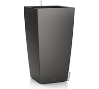 Напольное кашпо с системой полива Lechuza Cubico 40 антрацит 18194