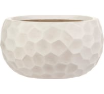 Напольное кашпо для цветов IDEALIST Lite Мозаик Чаша, 42х22 см, 30 л MBOWL42-AW