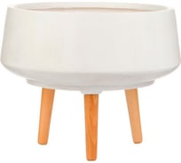 Настольное кашпо на ножках IDEALIST Lite Уайд Чаша, 33х25 см, 9.8 л WBOWL33-AW