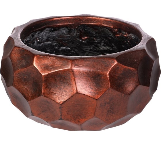 Настольное кашпо для цветов IDEALIST Lite Мозаик Чаша, 29.5х15 см, 10 л MBOWL29-BNZ