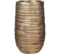 Напольное кашпо для цветов IDEALIST Lite Роу Высокое, 26.5х45 см, 24 л ROWEV26-GLD