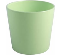 Кашпо ЭЛЕТЕХ прозрачное, круглое, светло-зелёное, Ø 170×h 160 мм 4840156407