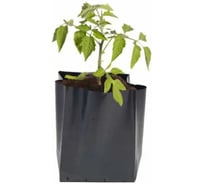 Пакет для рассады ЛЕТО, ПЭТ, 0.4 л, 7×12 см (7×7×8.5 см), 3 шт 90445