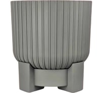 Горшок для цветов Аласта Торин, D17.5, 3.3 л серый-муссон 5PL0805