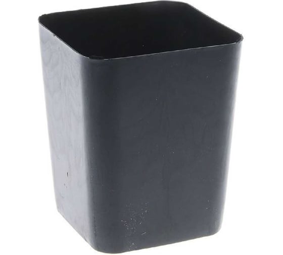 Горшок для рассады пластиковый со съёмным дном ЛЕТО 0.5 л, 8.5×8.5×9.5 см, 100 шт 90069