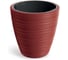 Кашпо пластиковое с вкладышем Scheurich Vena Round, Ø39 см, высота 40 см, 20/33 л, красный 073540 1