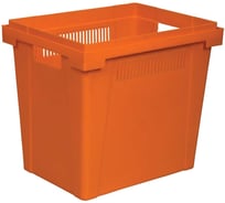 Ящик цветочный сплошной Дигрус 400х300х350 мм оранжевый ЯСЦ-4335-О/Д