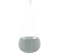 Кашпо подвесной серый KETER Cozies S 229537