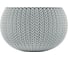 Кашпо подвесной серый KETER Cozies S 229537 5