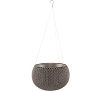 Кашпо подвесной коричневый KETER Cozies S 231127