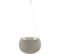 Кашпо подвесной бежевый KETER Cozies S 229536