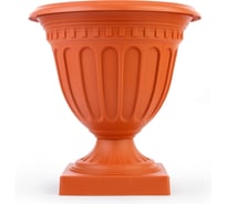 Вазон ЗПИ "Альтернатива" Олимпия 9л (коричневый) М9033