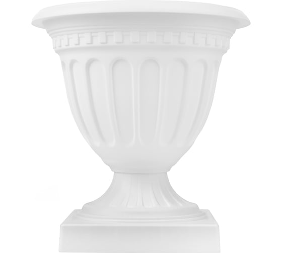 Вазон ЗПИ "Альтернатива" Олимпия 6л (белый) М9076