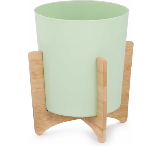 Кашпо ЗПИ Альтернатива Алессия 1,8л (св.зеленый) М8266