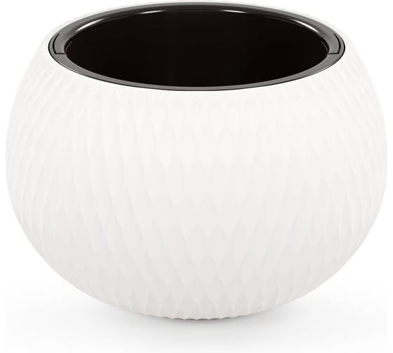 Кашпо ЗПИ Альтернатива Жемчужина 4л (белый) М8722