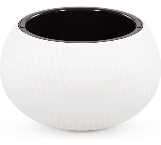 Кашпо ЗПИ Альтернатива Жемчужина 7л (белый) М8728