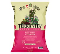 Грунт Terra Vita Живая земля Роза-Пион-Гладиолус 5 л 4607951410351