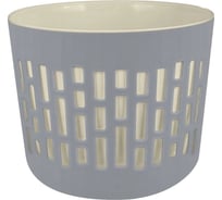 Горшок для цветов Plast Team Берген, 1.6 л, серый шторм 282941