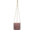 Кашпо с подвесом Scheurich 429 Aubergine керамика, диам. 14 см, баклажановое 065498 1