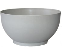 Кашпо FormPlastic 4386 040 Misa Satina Eco 30х20 см, 7.6 л, платина 065164