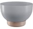 Кашпо с подставкой FormPlastic 4394 040 Misa Satina Eco 39х26 см, 19.2 л, платина 065193 1
