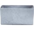 Кашпо Scheurich 470 Grey Stone керамика, прямоугольное, 25 см, серое 059073 1