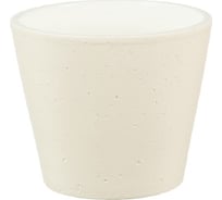 Кашпо Scheurich 701 Roca Crema керамика, диам. 18 см, кремовое 059018