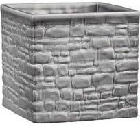 Кашпо Scheurich 995 Slate керамика, 15 см, серое 062057