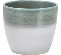 Кашпо Scheurich 920 Light Moss диам. 19 см, керамика, зелено-кремовый 059055
