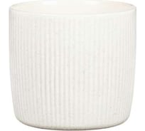 Кашпо Scheurich 909 Perla керамика, диам. 13 см, белое 065493