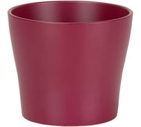 Кашпо Scheurich Burgundy 808 керамика, диам. 21 см, бордовый 060020