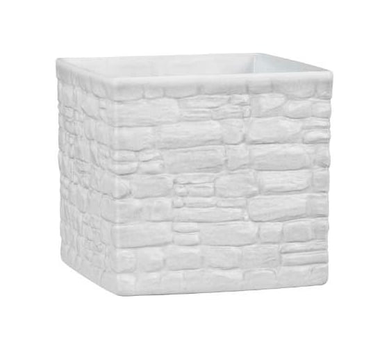 Кашпо Scheurich 995 Chalk керамика, 11 см, белое 062059