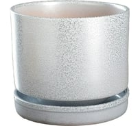 Цветочный горшок СИМАЛЕНД Афродита серый, 1.7 л 7442045
