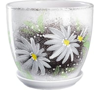 Цветочный горшок СИМАЛЕНД Гербера черный, 2.5 л 7454676